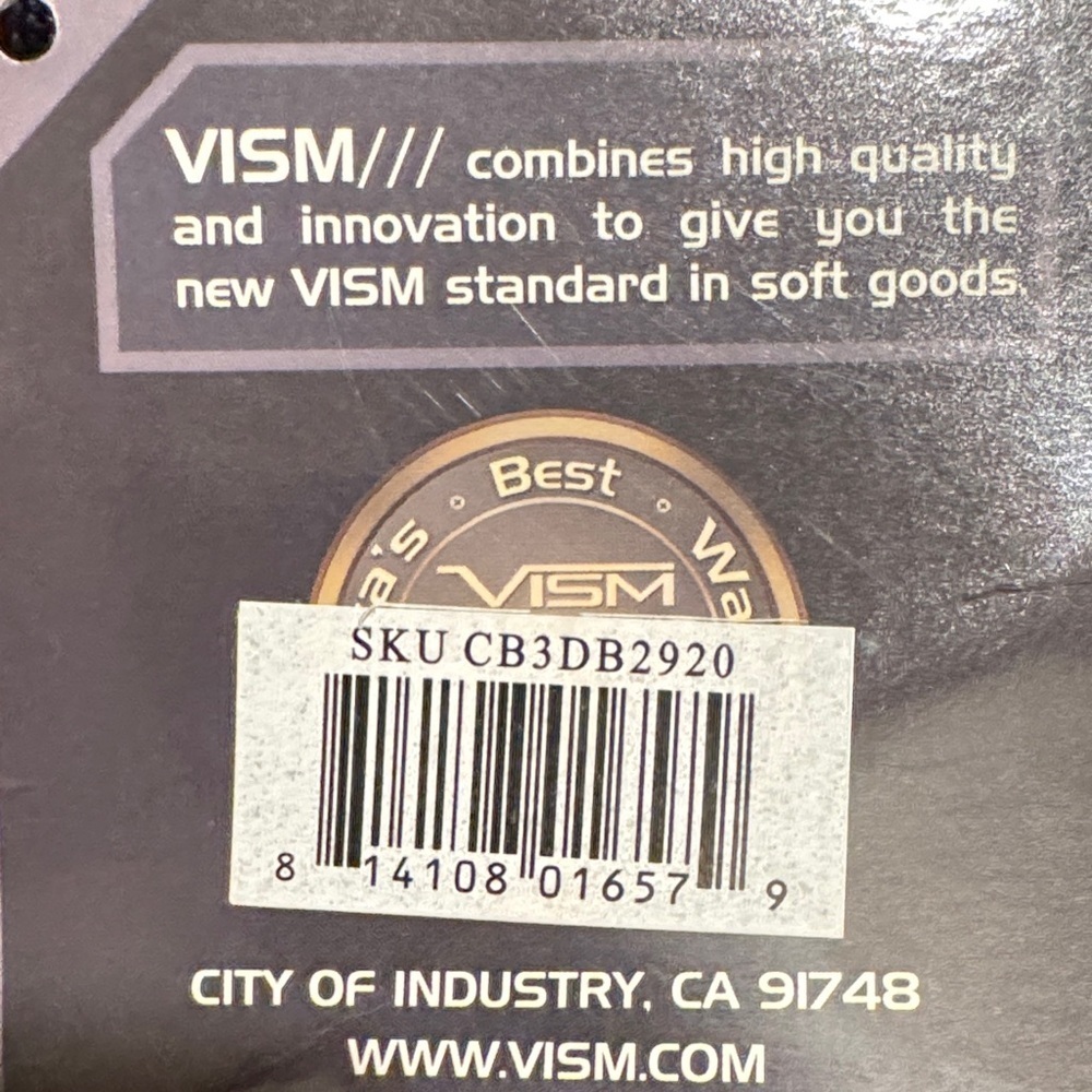 VISM Rugged Black Backpack - Picture 7 of 7